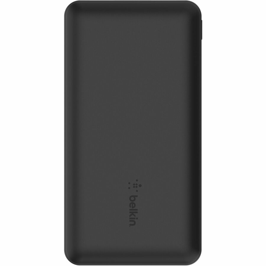 Belkin 15W USB-C 3-Port Power Bank - 10k mAh - 1xUSB-C (15W), 2xUSB-A (10W) - Portable Charger - w/ USB-C Cable - Black - BPB011btBK
