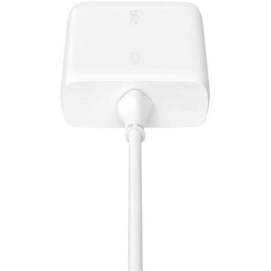 Belkin BoostCharge Pro 200W 4-Port USB-C GaN Charger - WCH015dqWH
