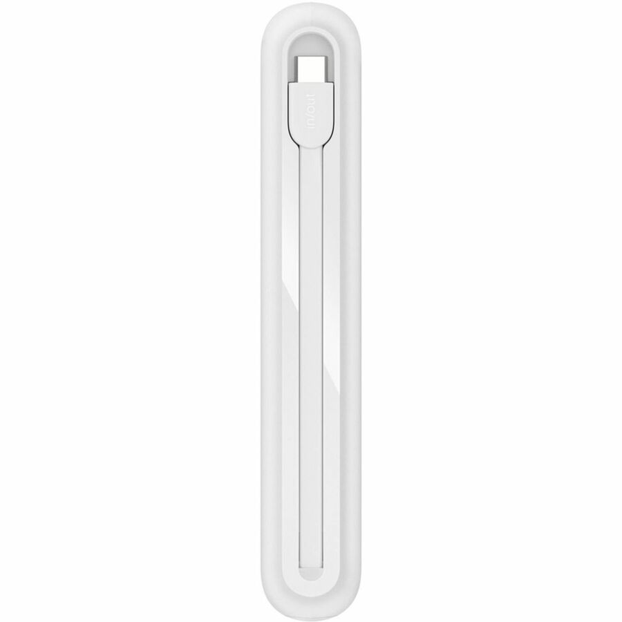 Belkin 30W 2-port Power Bank w/ Integrated USB-C Cable - 20K mAh - 1xUSB-A, 1xUSB-C - Portable Charger - White - BPB024fqWH