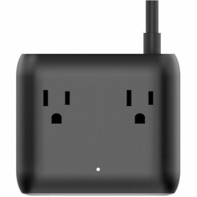 Belkin 3-Outlet Charging Station w/ 2x USB-A & 2x USB-C Ports 70W - 5ft/1.5m Cord - Straight Plug - Black - SRZ001tt5