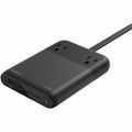 Belkin 2-Outlet Charging Station w/ 1x USB-A & 3x USB-C Ports 140W - 5ft/1.5m Cord - Straight Plug - Black - SRZ003tt5
