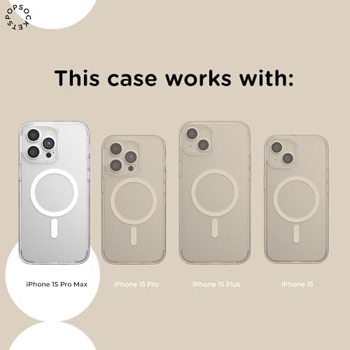 PopSockets iPhone 15 Pro Max Phone Case w/MagSafe- Stitch Snacks