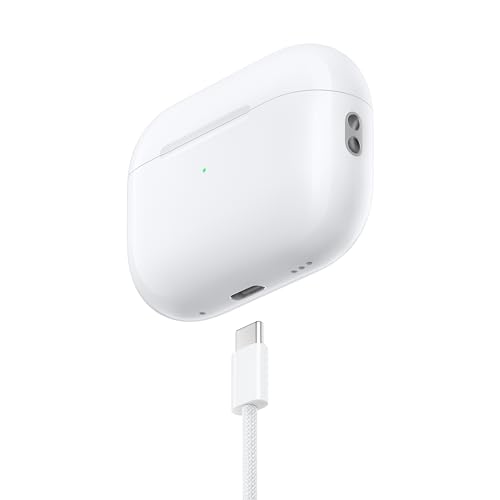 Apple - AirPods Pro (2nd generation) with MagSafe Case (USB?C) - White - MTJV3AM/A