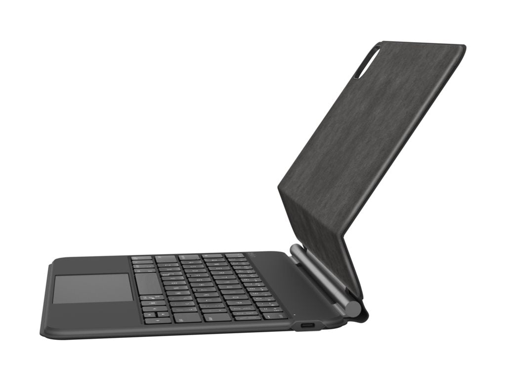 Belkin Connect Pro - Keyboard and folio case (protective case) - with magnetic stand - with trackpad - backlit - wireless - Bluetooth BBZ002TT-V1