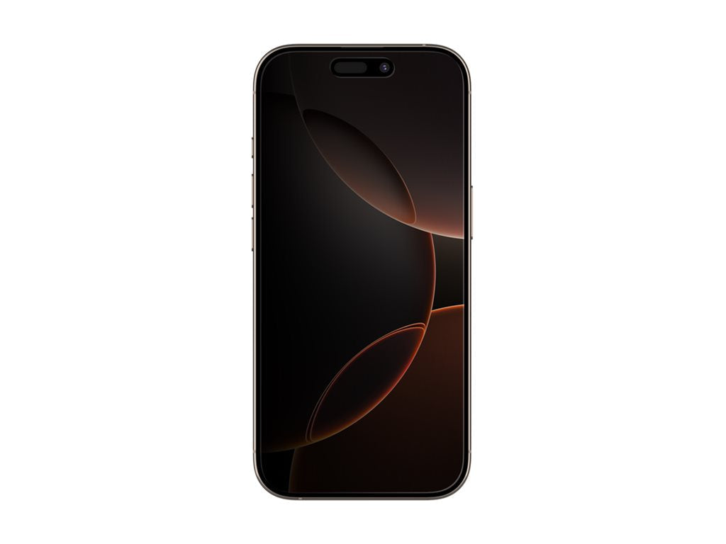 Belkin ScreenForce InvisiGlass - Screen protector for cellular phone - treated - glass - with privacy filter - 4-way - for Apple OVA169FQ