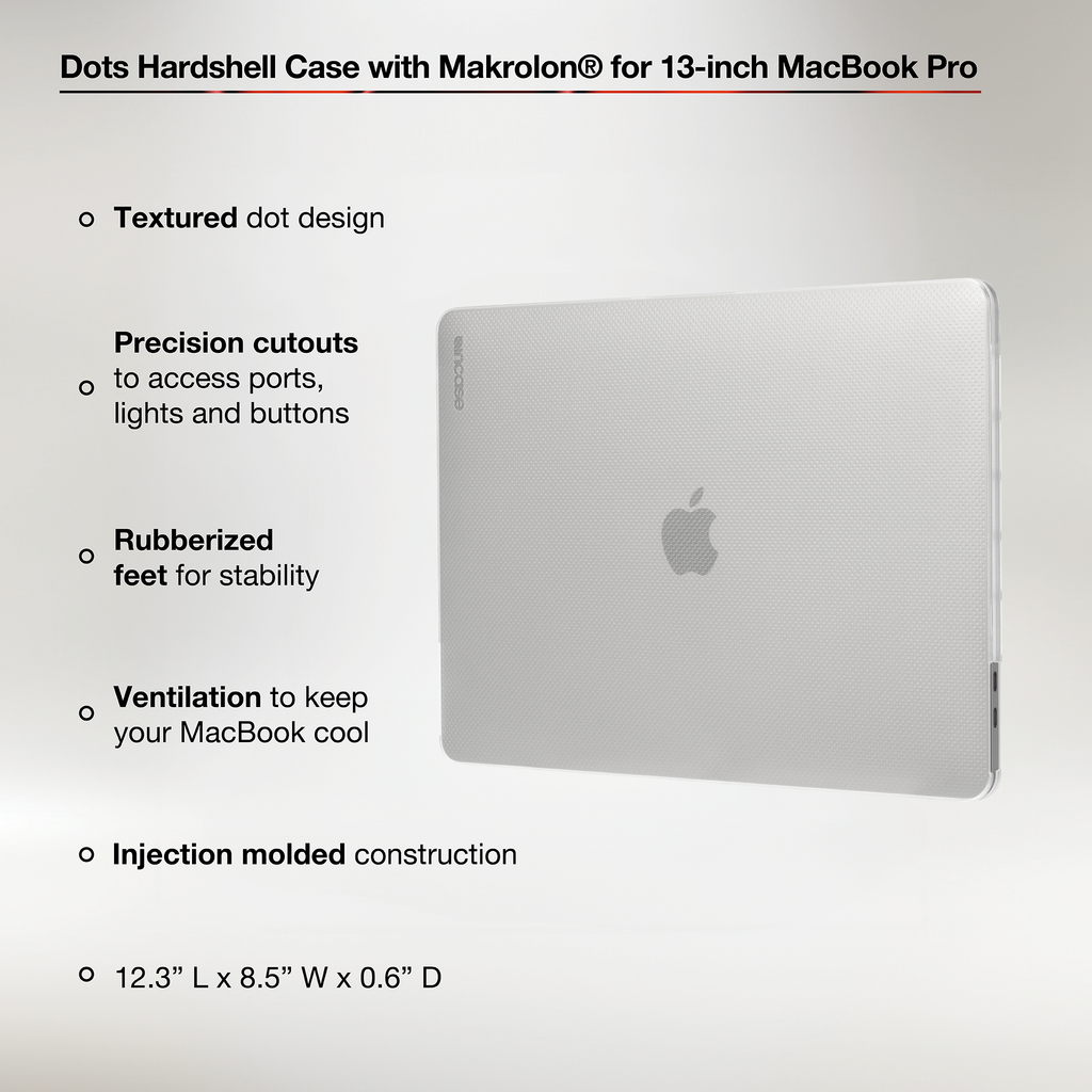 Incase Dots Hardshell with Makrolon® for MacBook Pro 13"